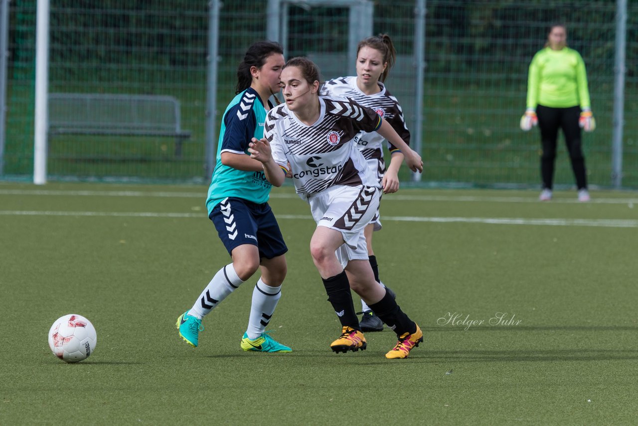 Bild 225 - B-Juniorinnen Wedel - St. Pauli : Ergebnis: 1:2